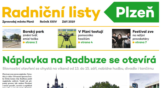 Přečtěte si zářijové Radniční listy