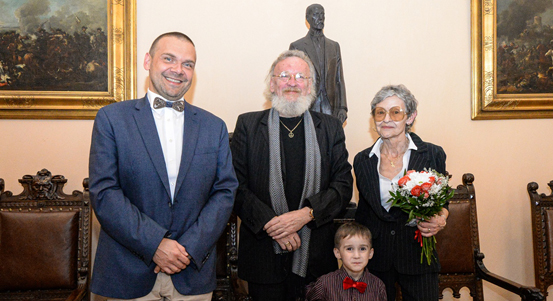 Primátor pogratuloval Karlu Sykovi k životnímu jubileu