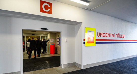 Fakultní nemocnice má nový urgentní příjem