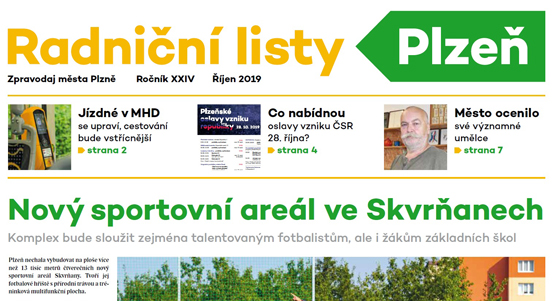 Přečtěte si říjnové Radniční listy