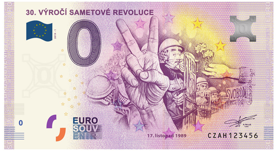 V Plzni budou v neděli k dostání dvě sběratelské eurobankovky