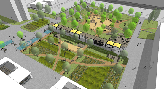 Na Skvrňanech by mohly přibýt zeleň, hřiště či nová kavárna