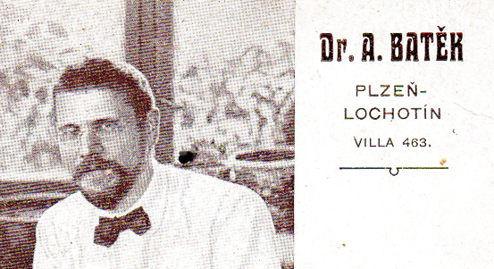 Ledovec odhalí pamětní desku doktoru Baťkovi