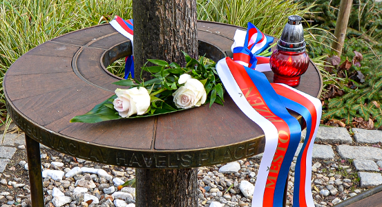 Plzeň si připomněla výročí úmrtí prezidenta Václava Havla