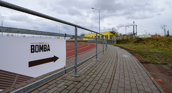 Nové zázemí na stadionu ve Skvrňanech už slouží veřejnosti