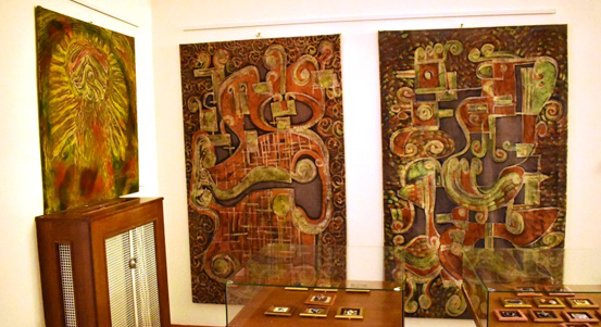 Město připravilo na radnici výstavy předních českých výtvarníků