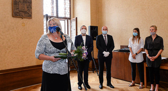 Představitelé města se setkali s nejlepšími mladými sportovci