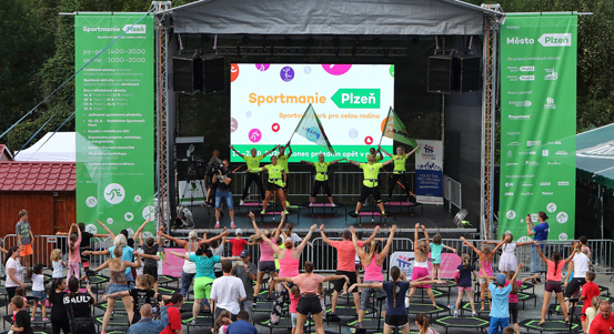 Sportmanie Plzeň odstartovala, návštěvníky čeká devět dnů sportovní zábavy