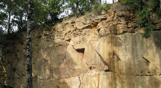 Plzeň musí stabilizovat skalní stěnu bývalého lomu v parku Košutka