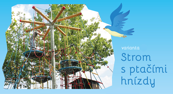 Rodiče s dětmi si mohou vybrat herní prvek na dětské hřiště v Tiché na Skvrňanech