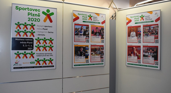 Výstava představuje talentované mladé sportovce