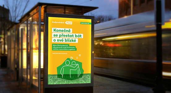 Motivem nové komunikace Plzně s občany je symbolika návratu k normálu