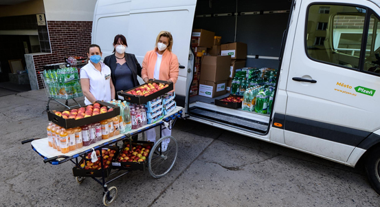 Poděkování od města putovalo do Mulačovy nemocnice a Privamedu