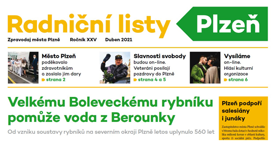 Přečtěte si dubnové Radniční listy