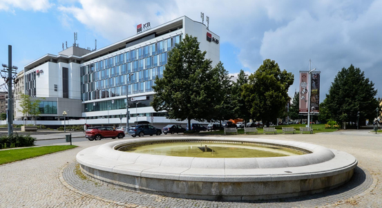 Kašnu a fontány v dolní části sadového okruhu vyřadila porucha na přívodním kabelovém vedení