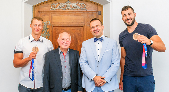 Na Plzeň vzpomínám moc rád. Řekl ve svém domovském městě první olympijský medailista v kanoistice z plzeňské Radbuzy Radek Šlouf