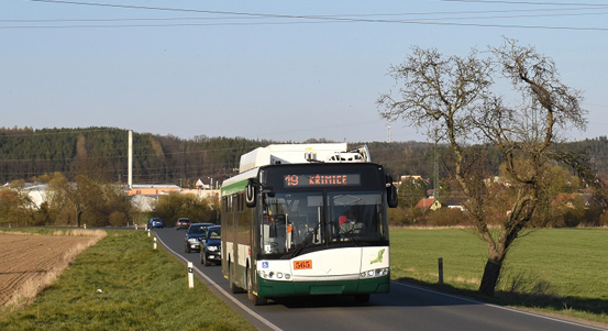 Do Radčic, Malesic a Křimic budou od září jezdit nově trolejbusy