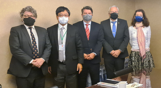 Tchajwanská podnikatelská delegace jednala s radním Vlastimilem Golou