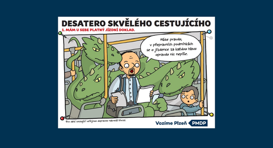 Plzeňské městské dopravní podniky mají novou edukační kampaň