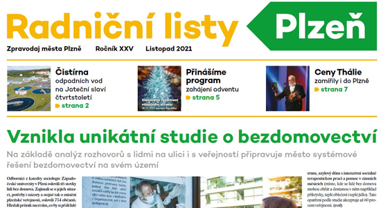 Přečtěte si listopadové Radniční listy