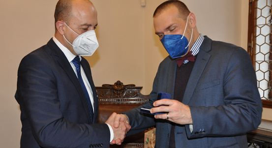 Primátor poděkoval řediteli FN Plzeň za dlouhodobou práci v době pandemie