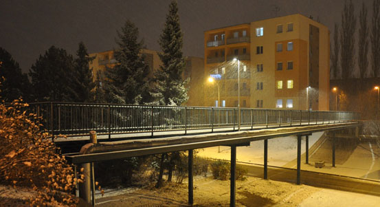 Lávka v Lábkově ulici je už opravená