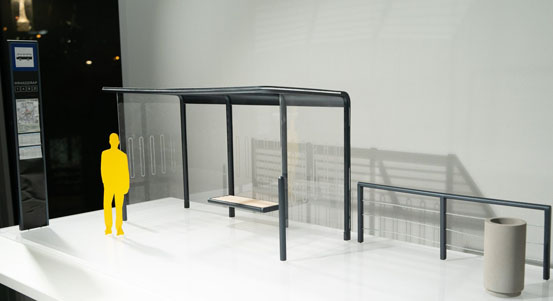 Nový mobiliář zastávek MHD pro Plzeň navrhli studenti Fakulty designu a umění Ladislava Sutnara