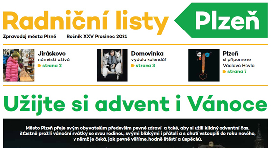 Přečtěte si prosincové Radniční listy