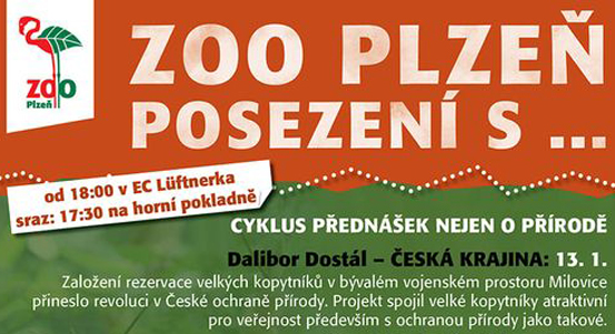 Do plzeňské zoo se vrací oblíbený cyklus přednášek nejen o přírodě