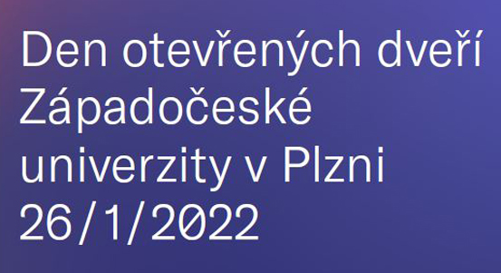 Západočeská univerzita v Plzni otevře své dveře zájemcům. Prezenčně i online