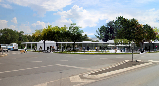 Plzeň spustila přípravné práce před zahájením stavby vstupní brány do Borského parku