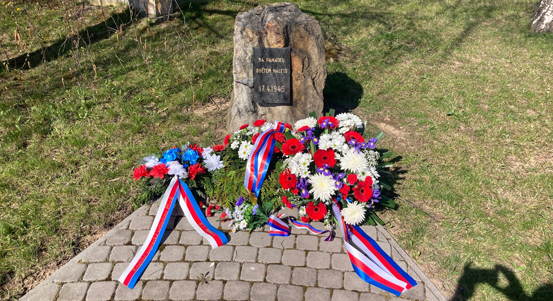 Na Doubravce si připomněli památku padlých ve druhé světové válce