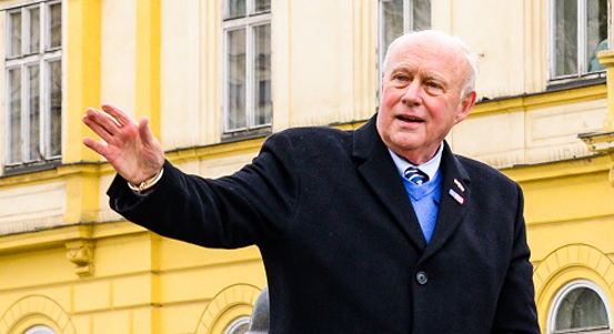 Vnuk generála Pattona spojil svůj život se službou vlasti