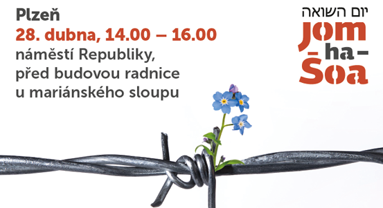 V Plzni se budou číst jména obětí holocaustu. Letos poprvé u Morového sloupu