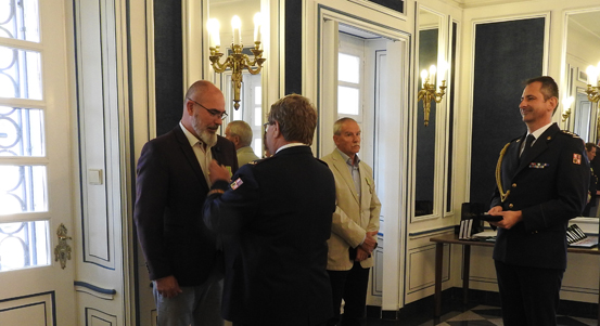 Radní Martin Zrzavecký převzal medaili Hasičského záchranného sboru Plzeňského kraje