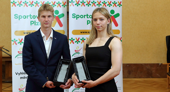 Sportovci Plzně 2021 se stal atlet Jan Škarban a judistka Anna Skalská
