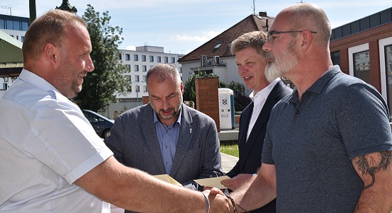 Vedení Plzně poděkovalo jednotkám dobrovolných hasičů