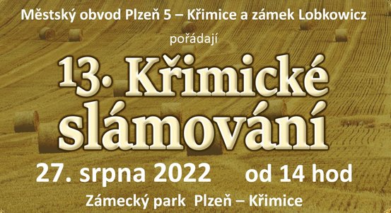 Křimice v sobotu zvou na tradiční slámování a letní kino