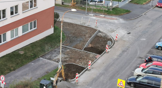 Křižovatka ulic Majakovského a Spojenců bude bezpečnější