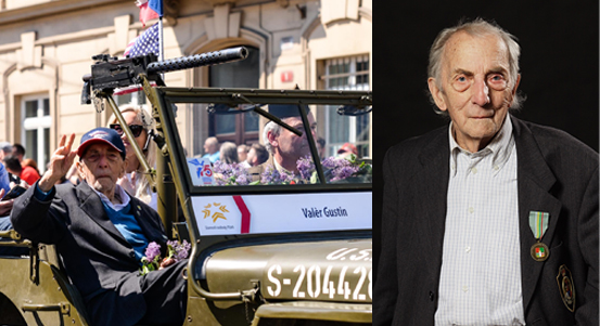 Plzeň uctila památku belgického veterána Valèra Gustina