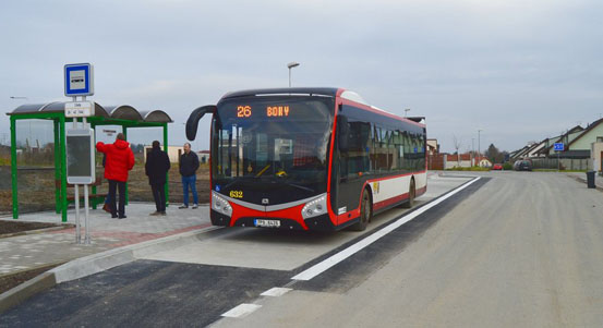 Autobusy MHD linek číslo 42 a 26 budou od 11. prosince jezdit přes celou Lhotu