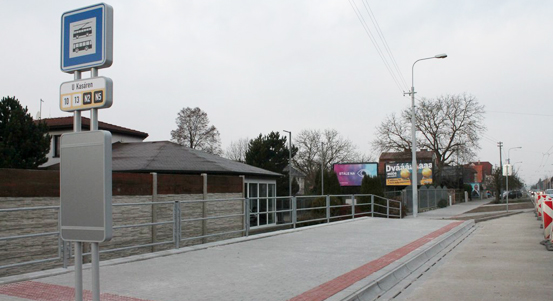 Na Roudné bude nový vodovodní řad a opravené zastávky V Ráji