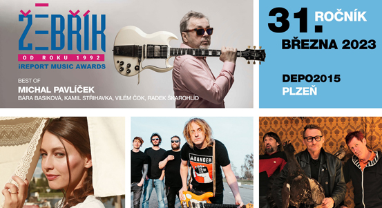 O hudební cenu Žebřík se utká Marek Ztracený, Vypsaná fixa či Miro Žbirka