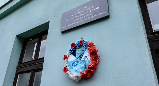 Pravomil Raichl bojoval do konce života. Město si připomnělo výročí jeho narození