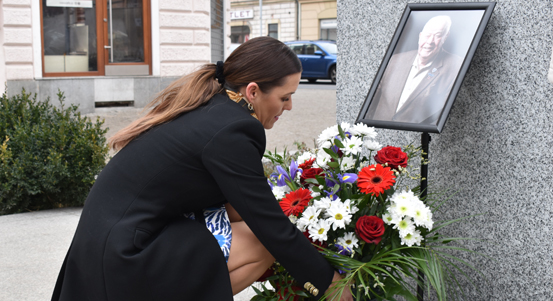Plzeň uctila památku válečného veterána americké armády Richarda Piepera