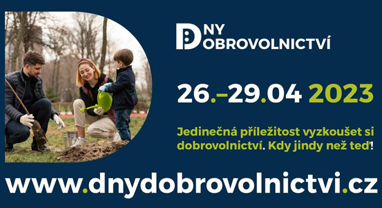 Máte čas a srdce na pravém místě? Zapojte se do Dnů dobrovolnictví 2023
