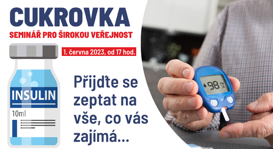 Fakultní nemocnice přichází s dalším seminářem. Tématem je cukrovka