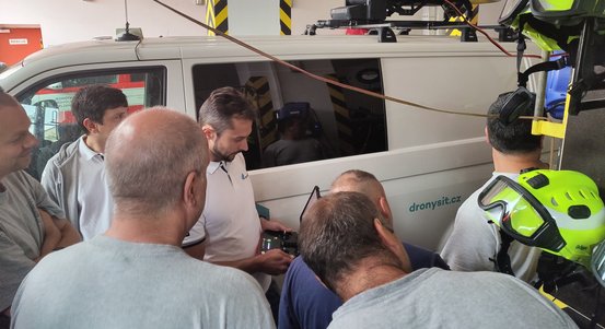 Aplikace z dílny Drony SIT oceňují čeští a němečtí hasiči