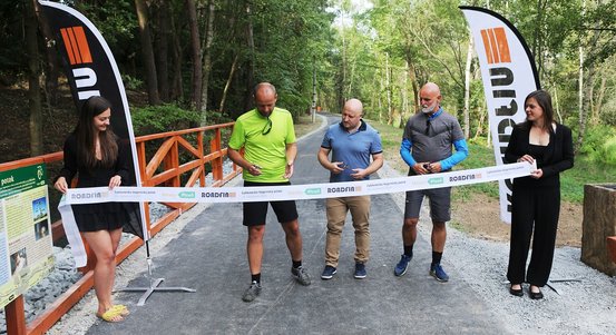 Cyklostezka podél Vejprnického potoka je hotová. Propojuje Plzeň a Nýřany