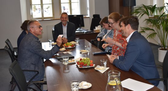 Plzeň navštívila bavorská delegace. Příští rok tu chce uspořádat workshop